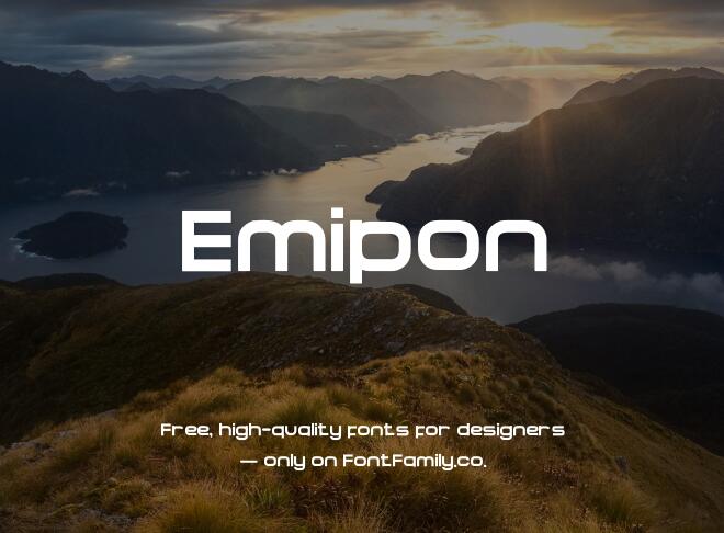 Emipon Font