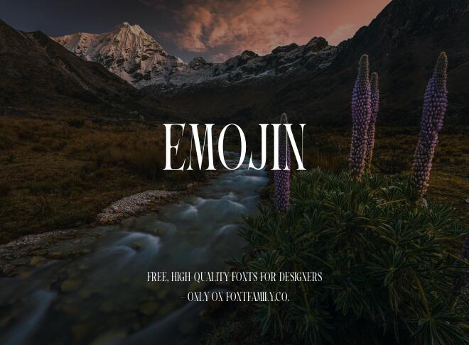 Emojin Font