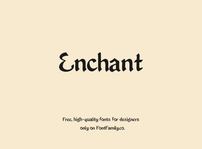 Enchant Font