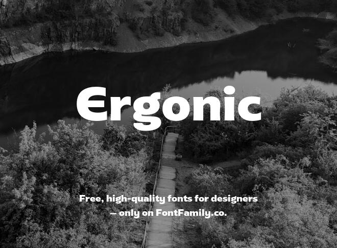 Ergonic Font
