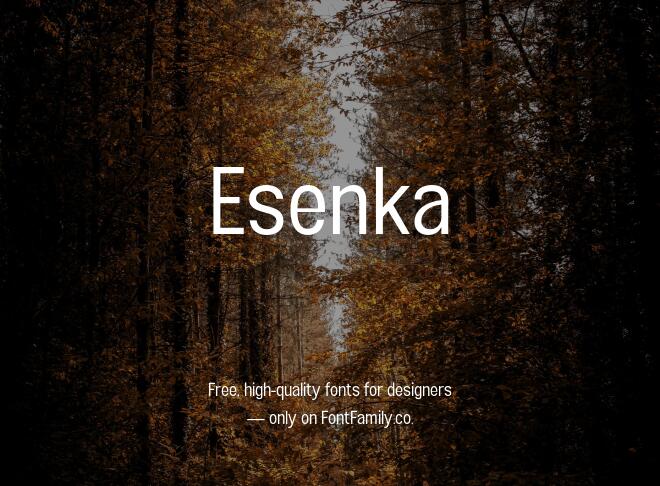 Esenka Font