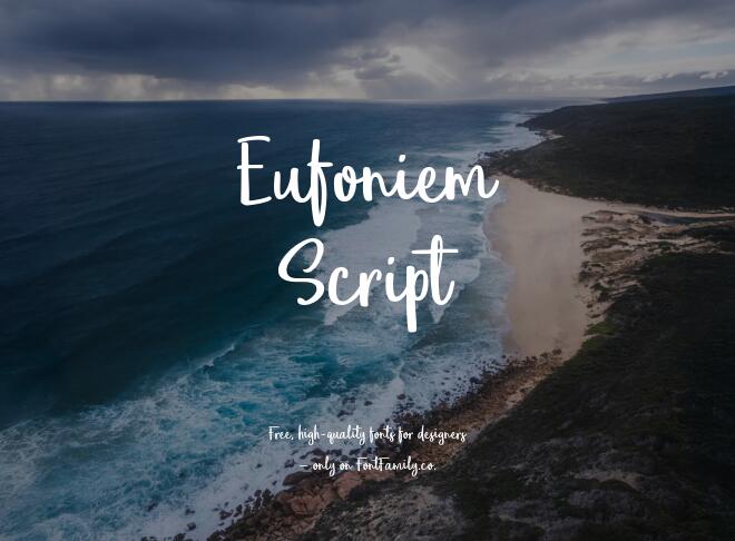 Eufoniem Script Font