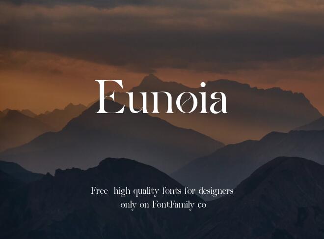 Eunoia Font