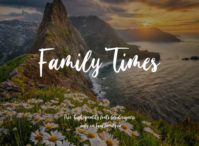 Family Times Font