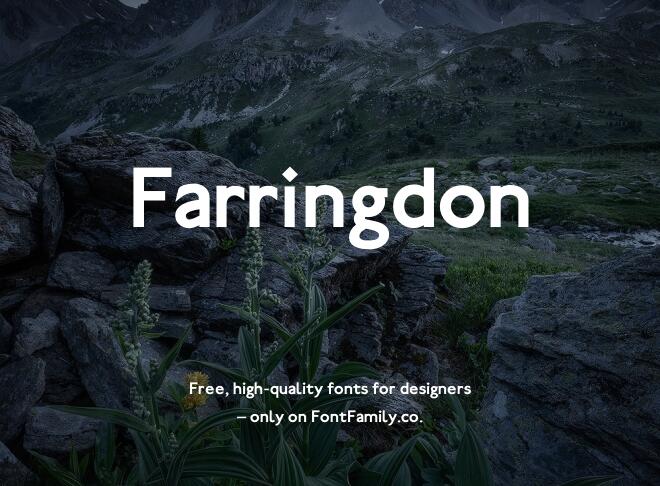 Farringdon Font