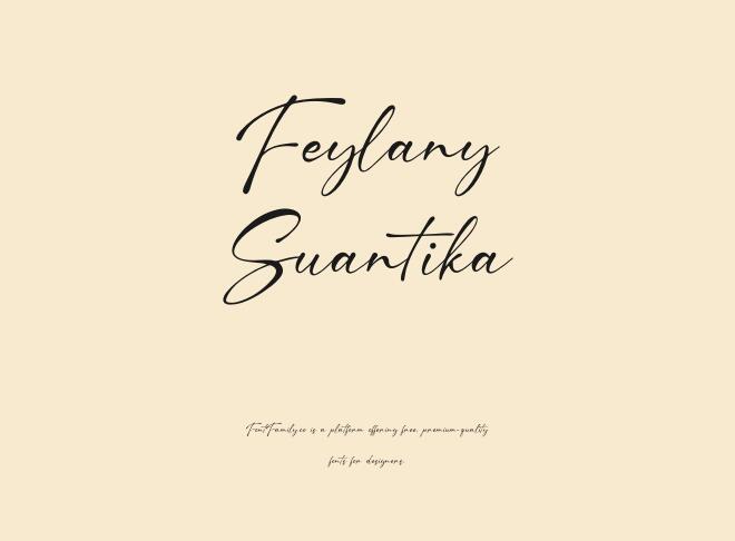 Feylany Suantika Font