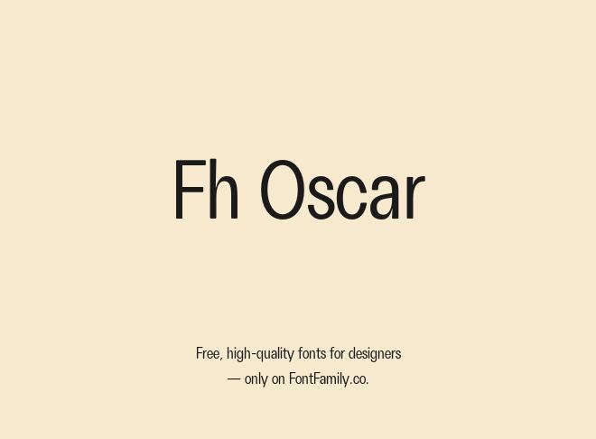Fh Oscar Font