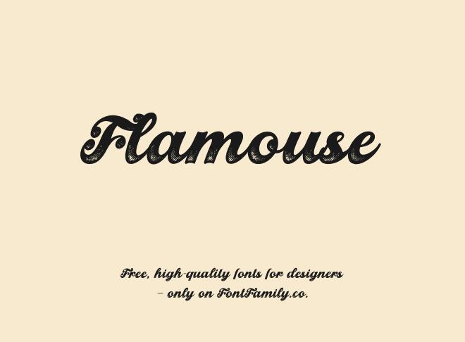 Flamouse Font