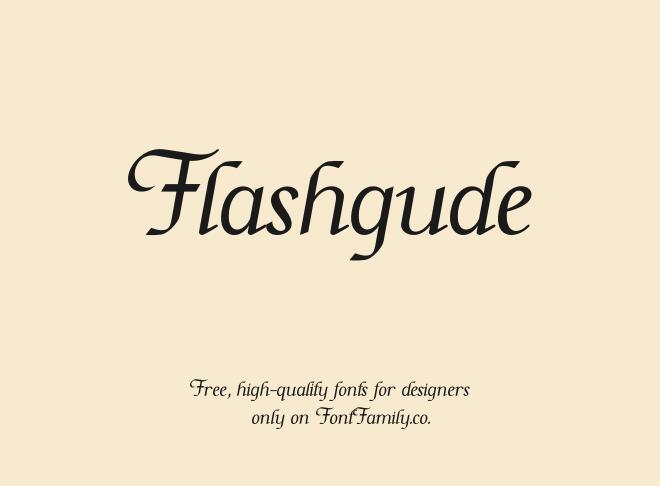 Flashgude Font