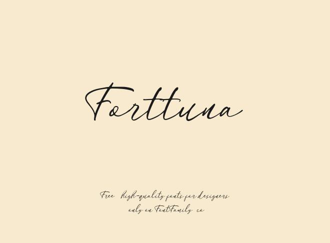 Forttuna Font