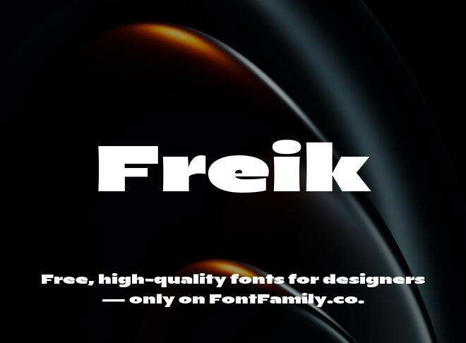 Freik Font