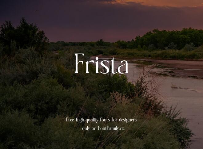 Frista Font