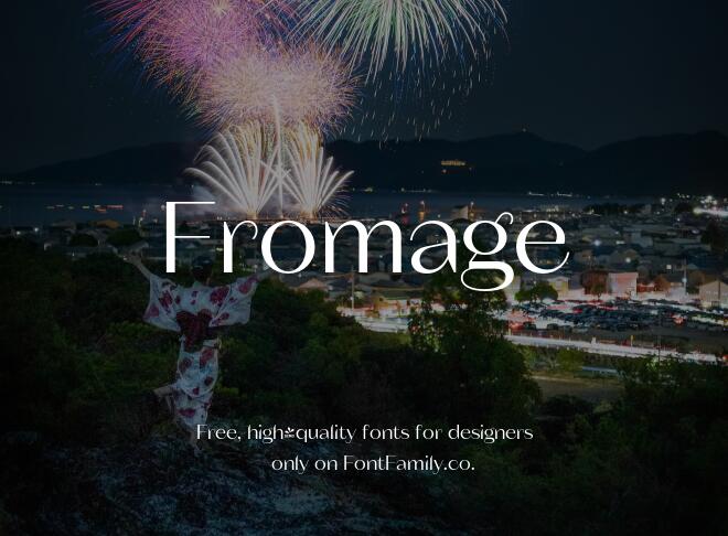 Fromage Font