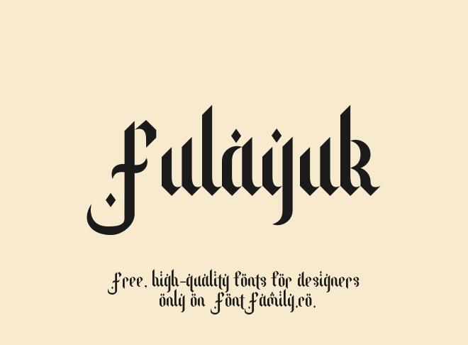Fulayuk Font