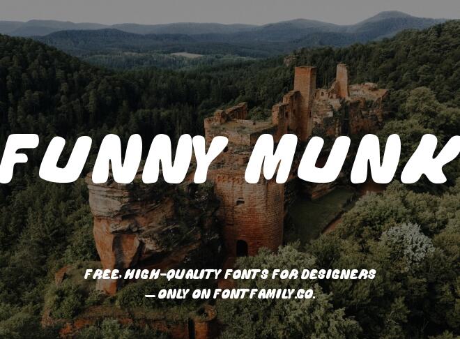 Funny Munk Font