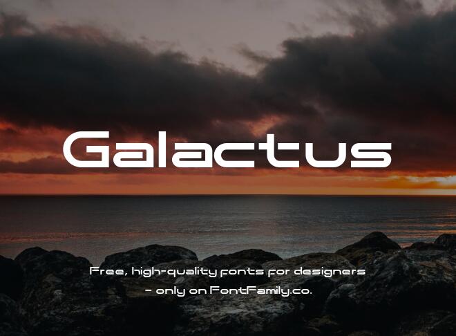 Galactus Font