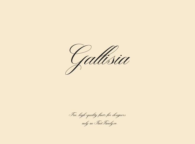 Gallisia Font