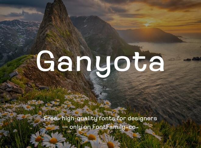 Ganyota Font