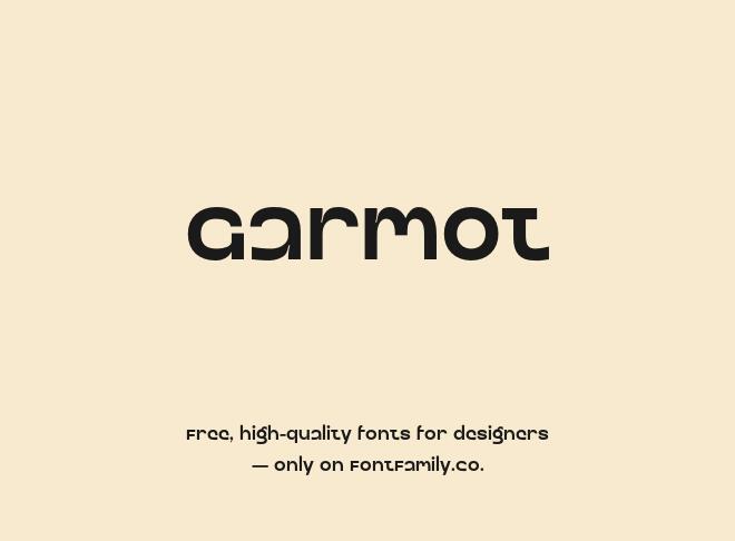Garmot Font