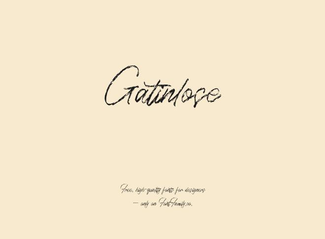 Gatinlose Font