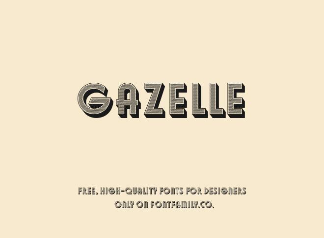 Gazelle Font