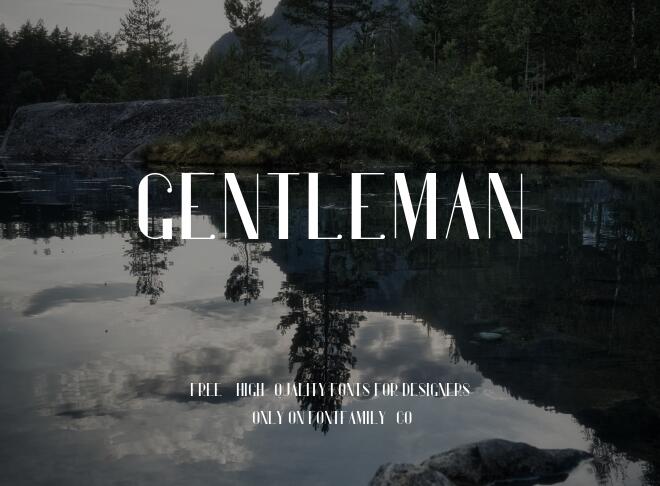 Gentleman Font