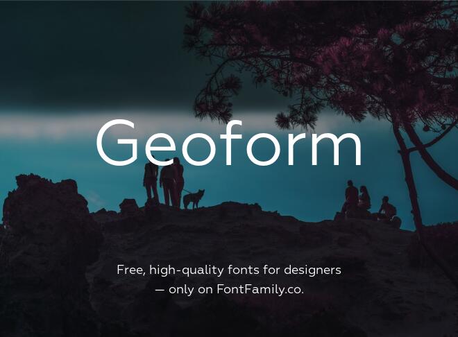 Geoform Font