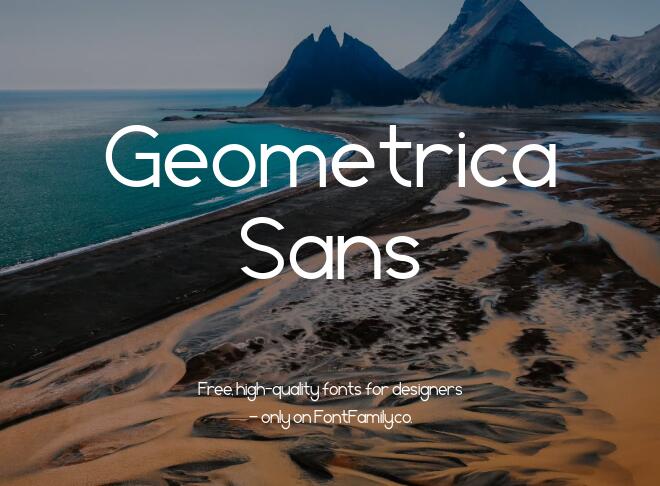 Geometrica Sans Font