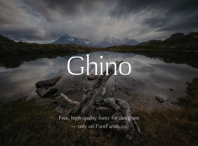 Ghino Font