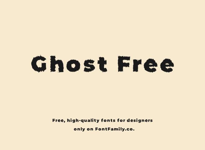 Ghost Free Font