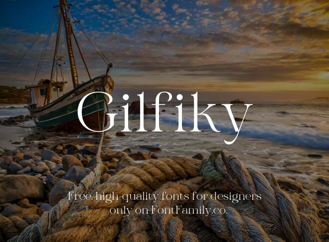 Gilfiky Font
