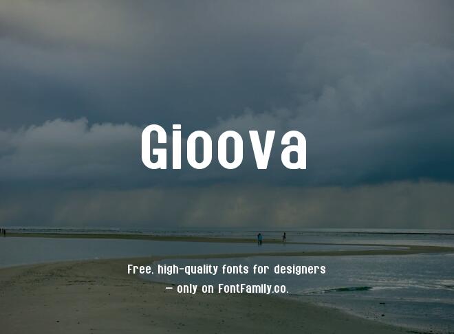 Gioova Font