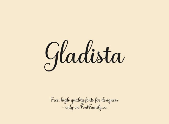 Gladista Font