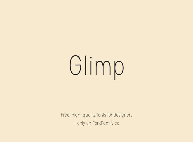Glimp Font