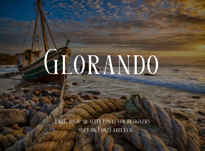 Glorando Font