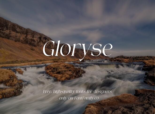Gloryse Font