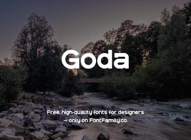 Goda Font