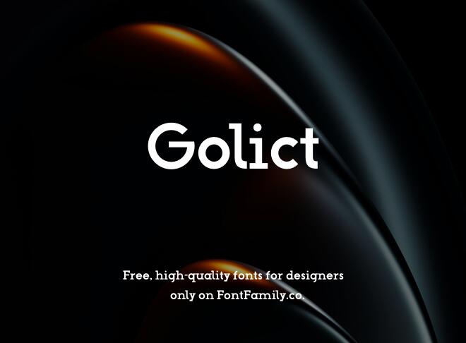 Golict Font