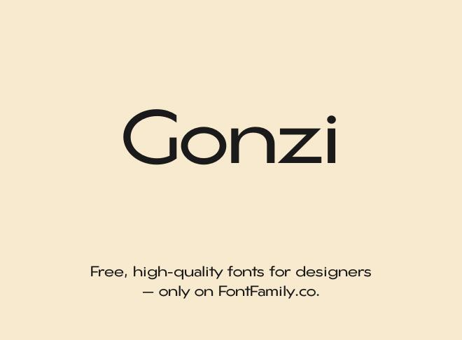 Gonzi Font