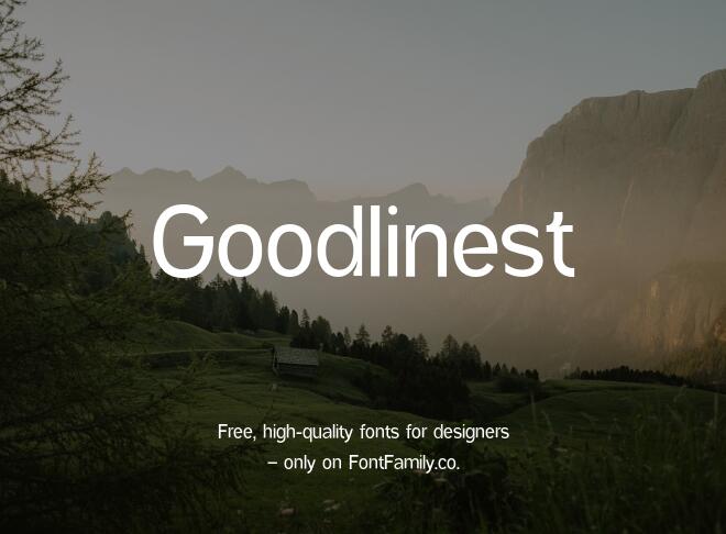 Goodlinest Font Family