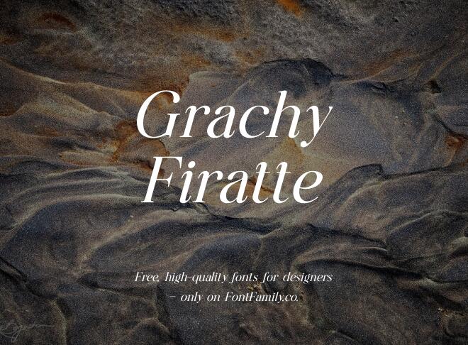 Grachy Firatte Font