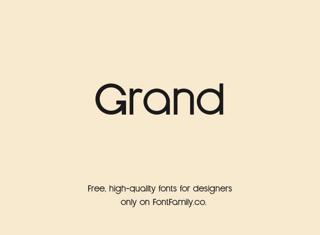 Grand Font