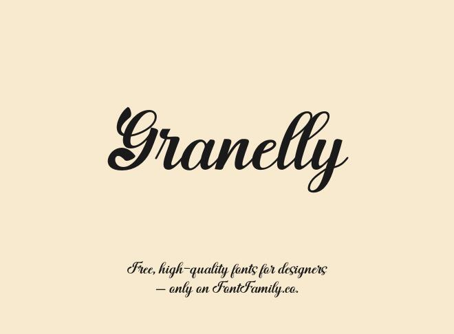 Granelly Font