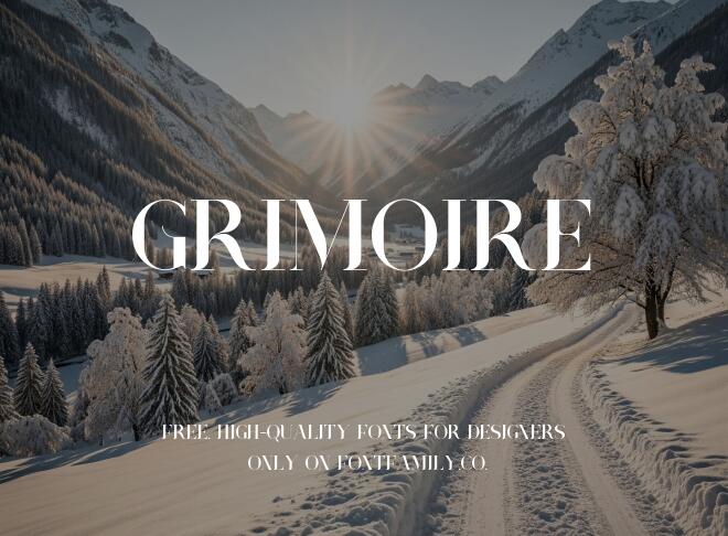 Grimoire Font