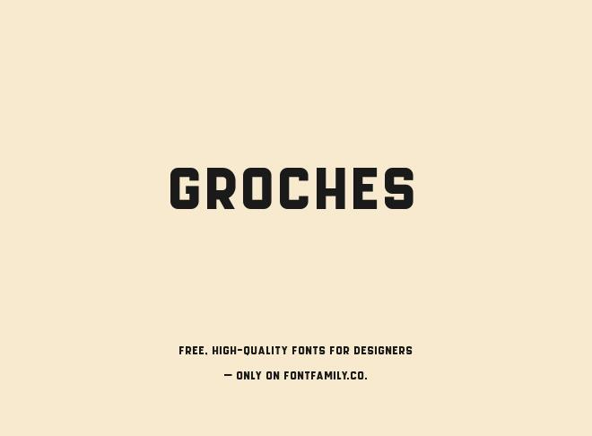 Groches Font