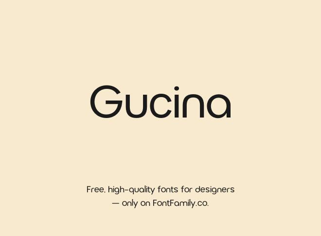 Gucina Font