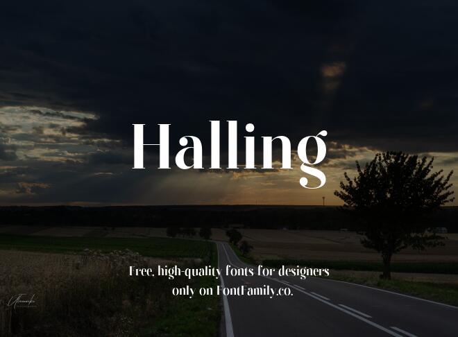 Halling Font