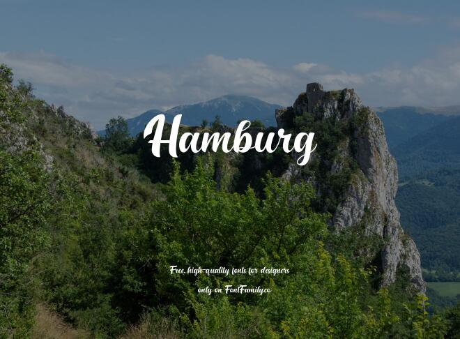 Hamburg Font