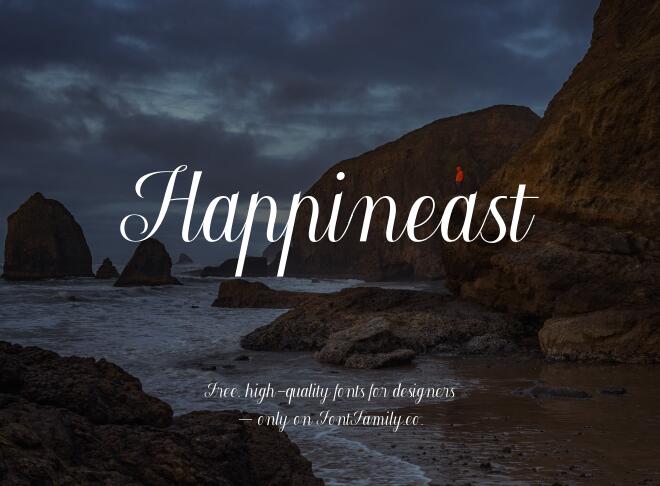 Happineast Font
