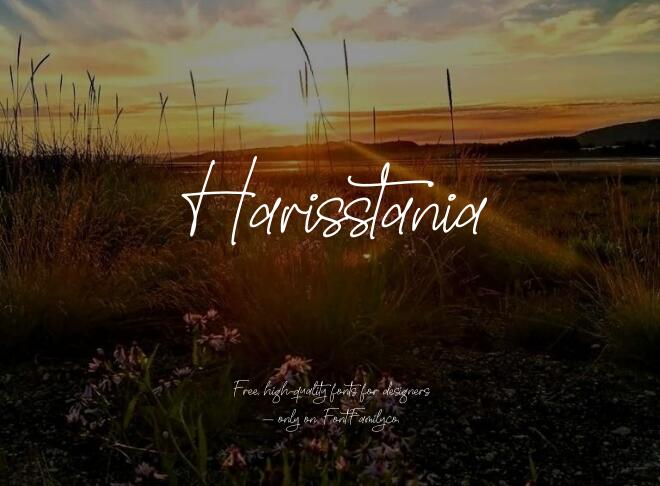 Harisstania Font